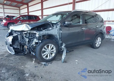 2015 Nissan Rogue Sv из США, поврежденный, VIN KNMAT2MV6FP544208